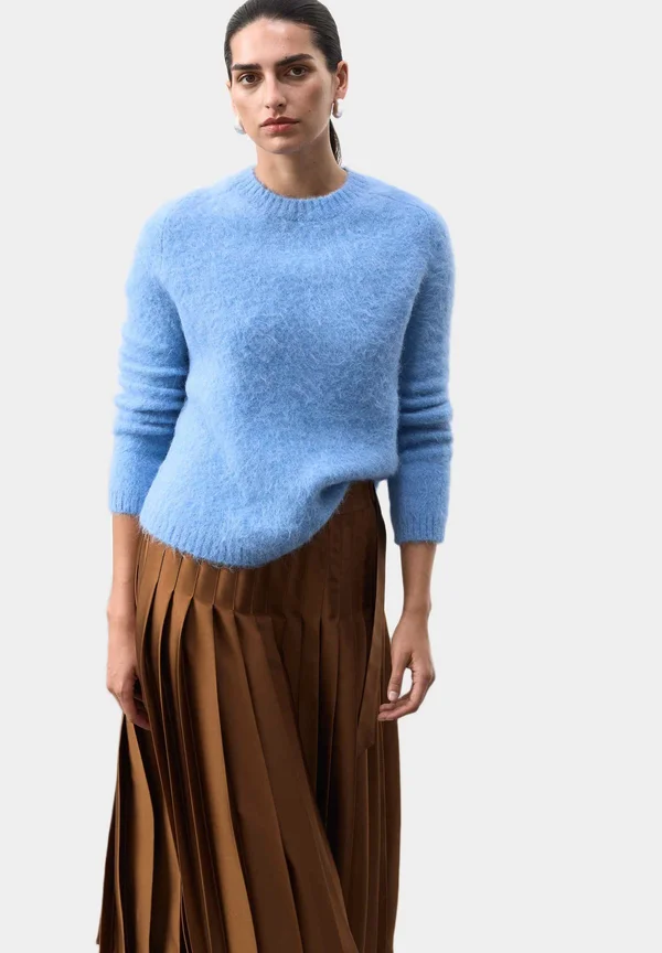 Strickpullover - cornflower