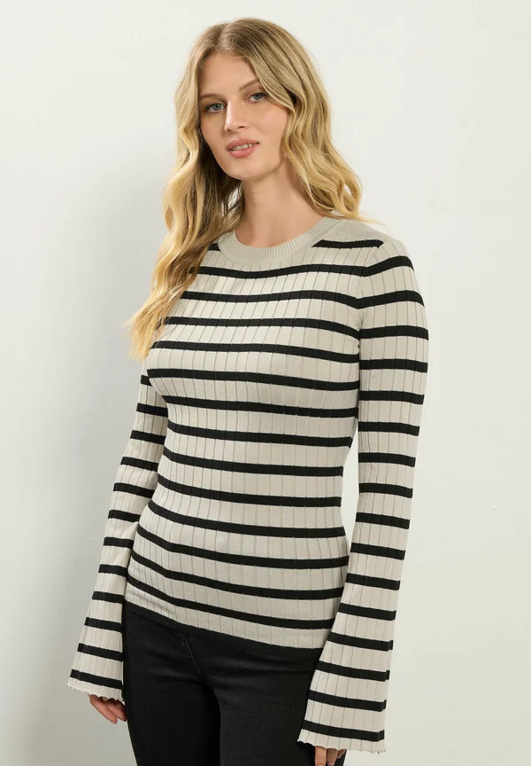 Strickpullover - cream