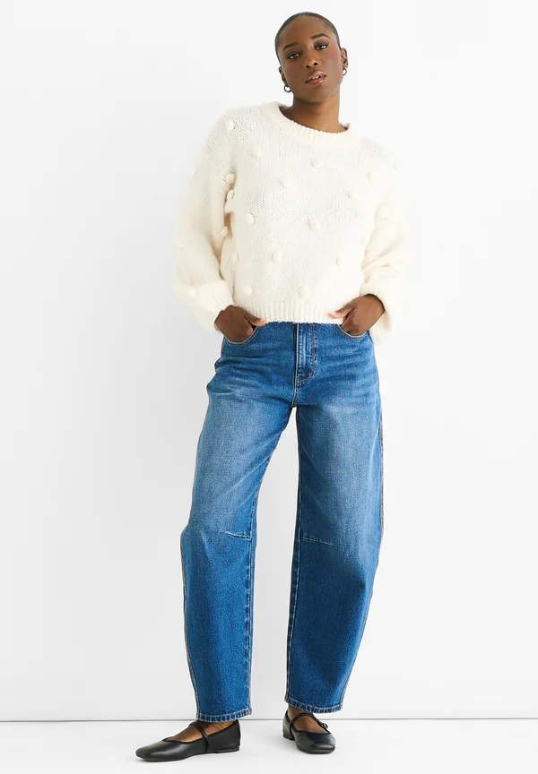 Strickpullover - cream