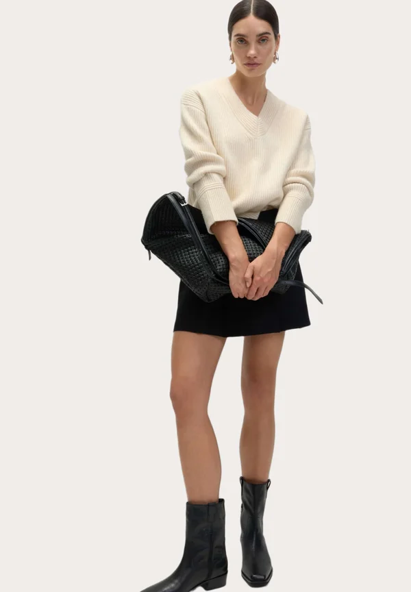 Strickpullover - cream