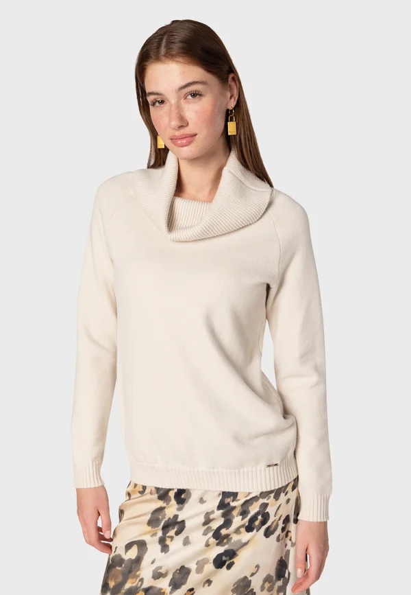 Strickpullover - cream