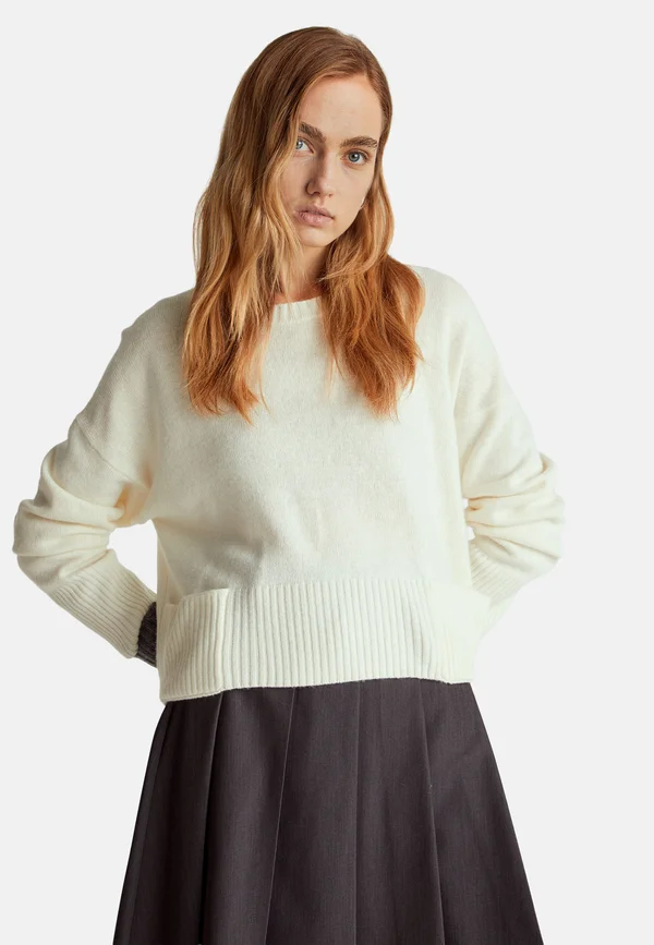 Strickpullover - cream