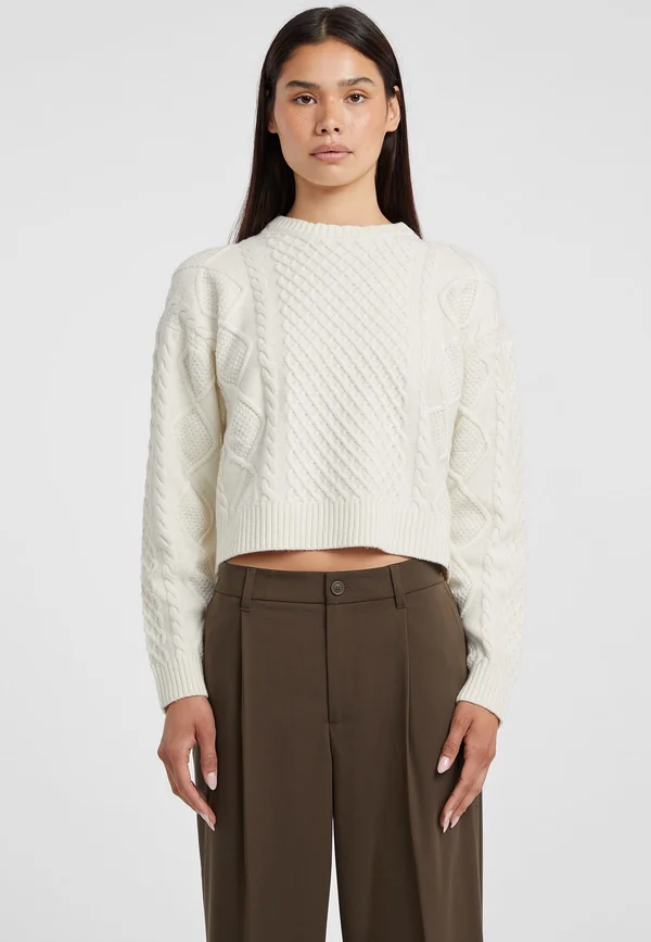 Strickpullover - creme