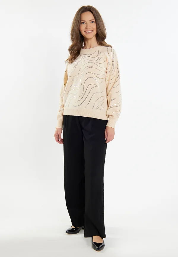 Strickpullover - creme