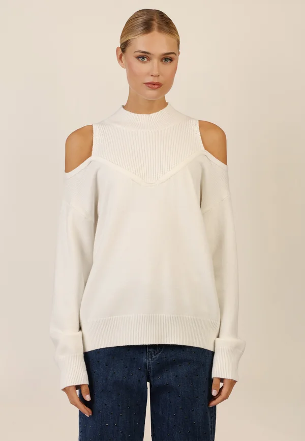 Strickpullover - creme
