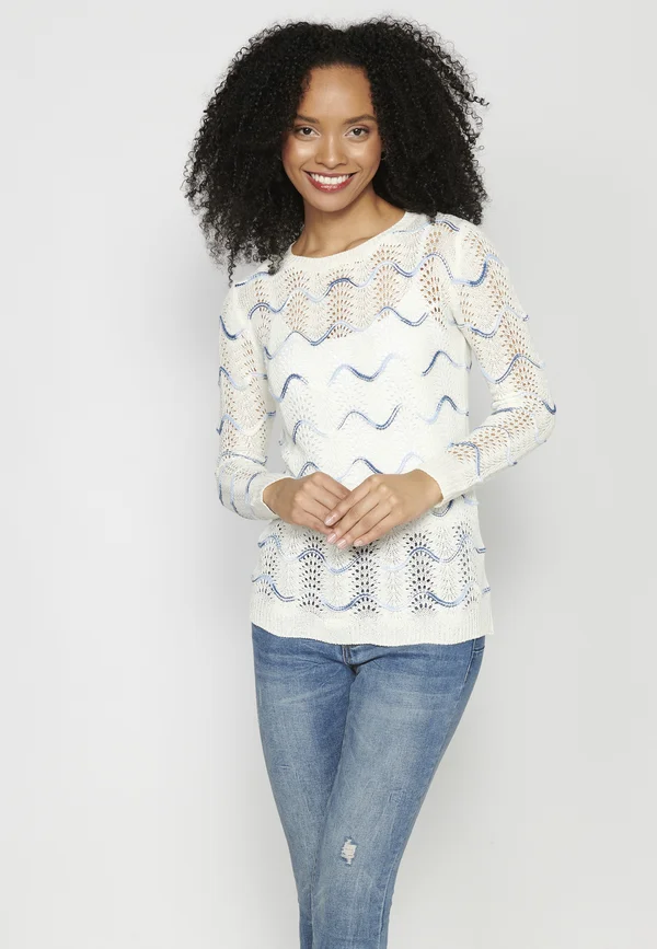 Strickpullover - crudo off white