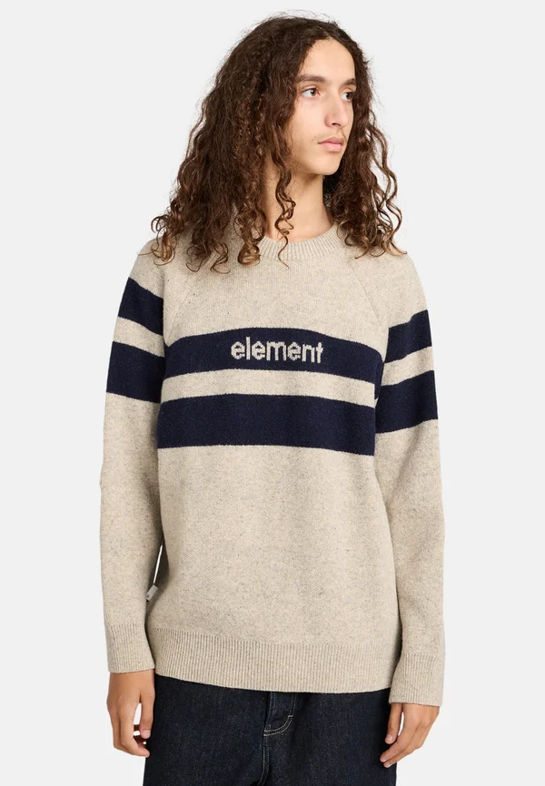 Strickpullover - crystal gray - solid