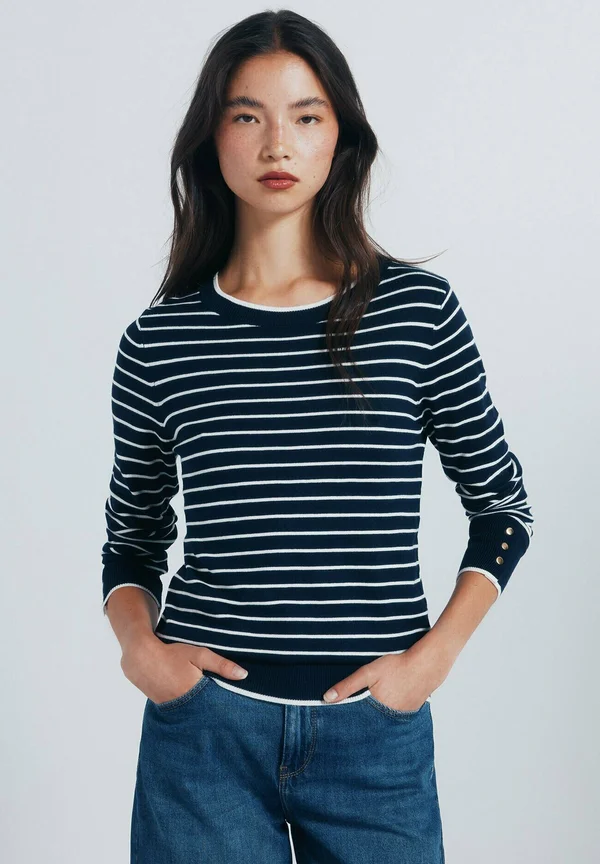 Strickpullover - dark blue