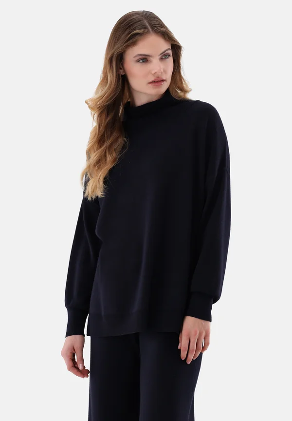 Strickpullover - dark blue
