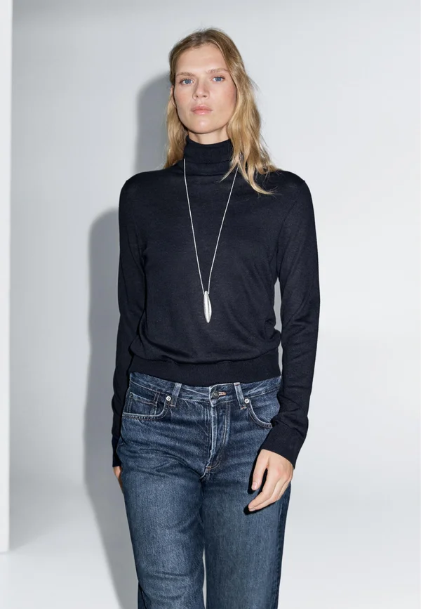 Strickpullover - dark blue