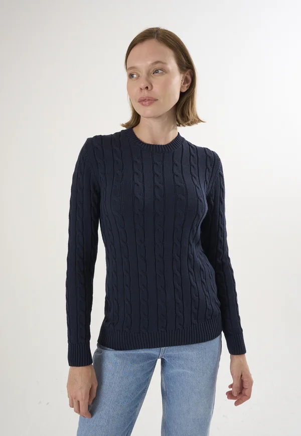 Strickpullover - dark blue
