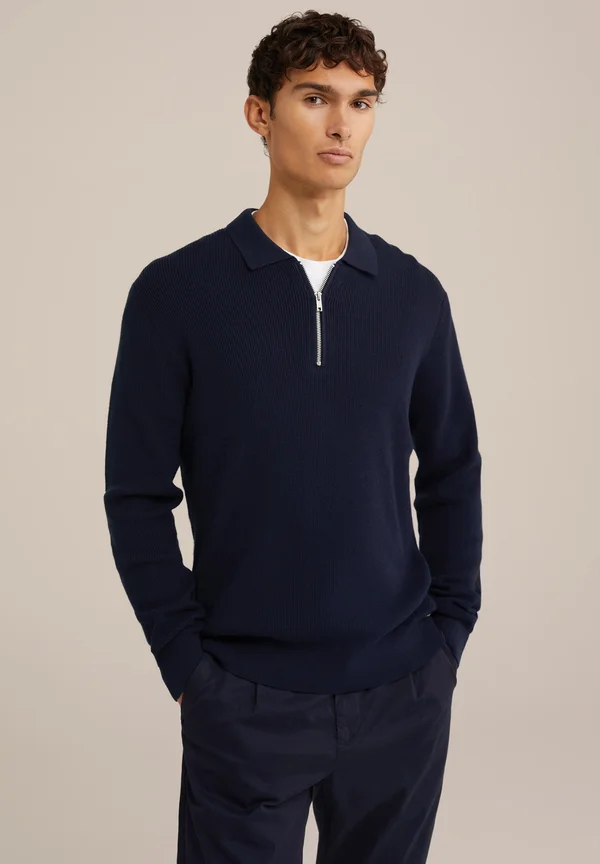 Strickpullover - dark blue