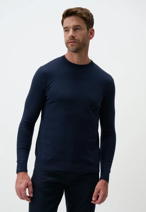 Strickpullover - dark blue