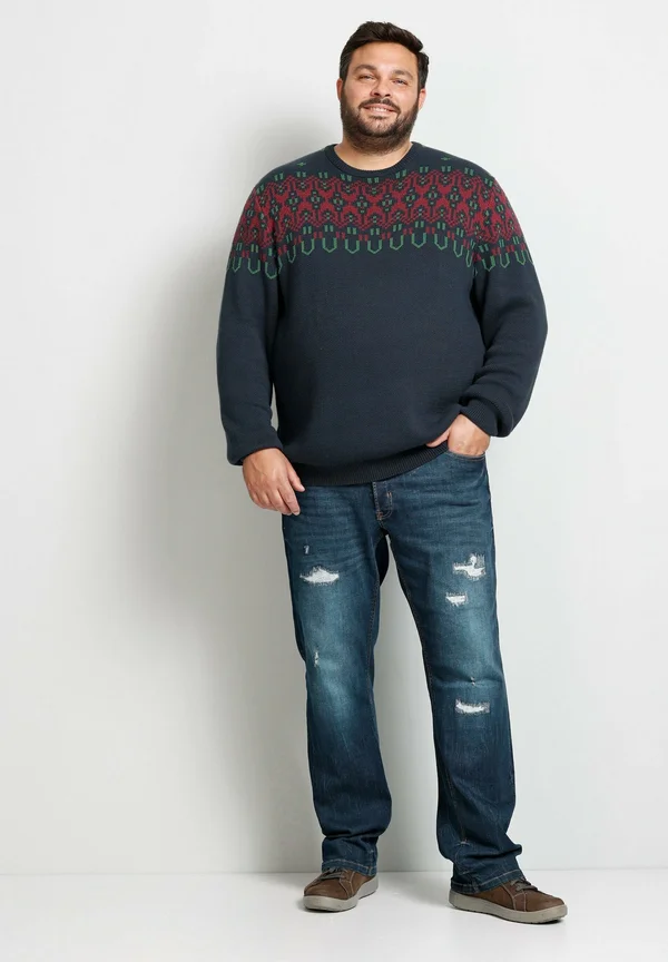 Strickpullover - dark blue