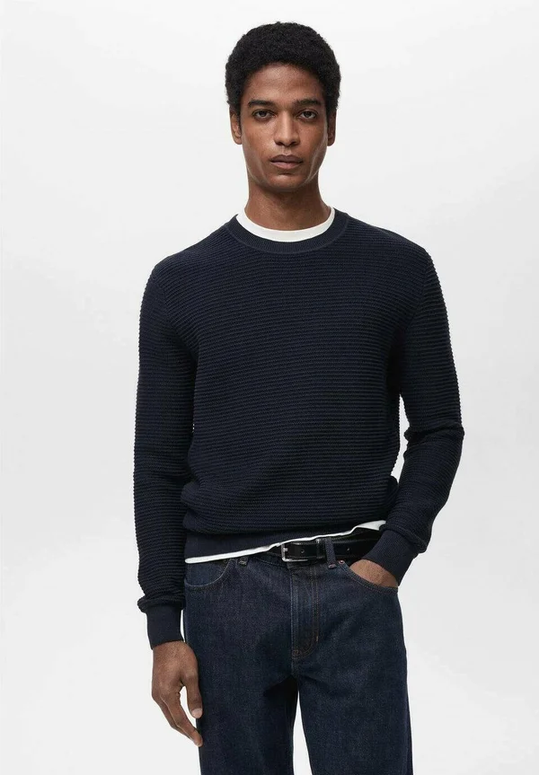 Strickpullover - dark blue