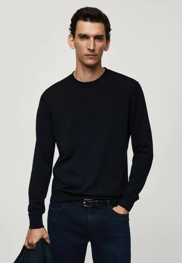 Strickpullover - dark blue