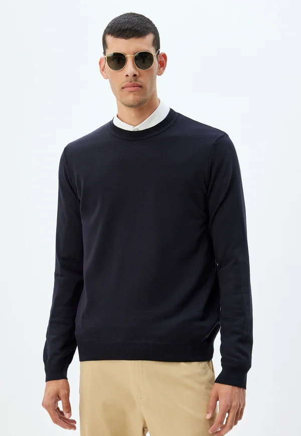 Strickpullover - dark blue