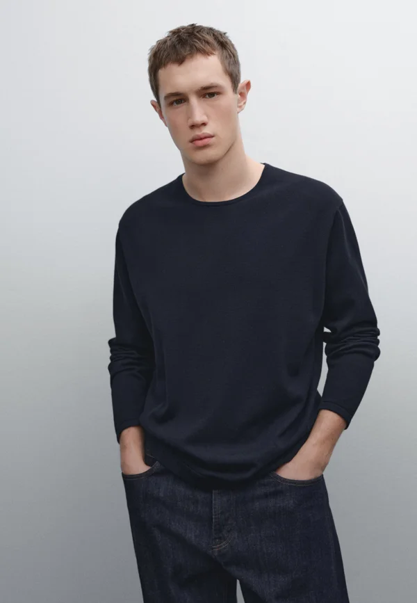 Strickpullover - dark blue