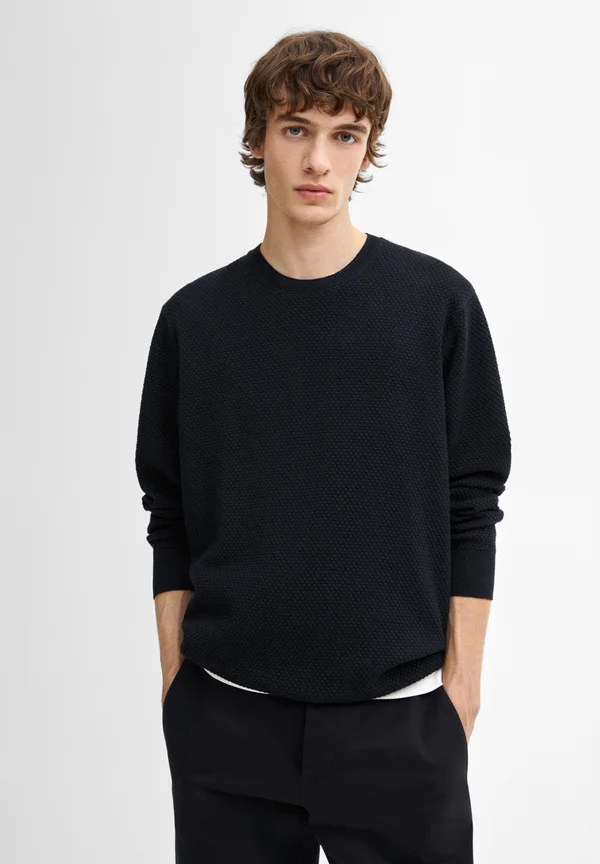 Strickpullover - dark blue