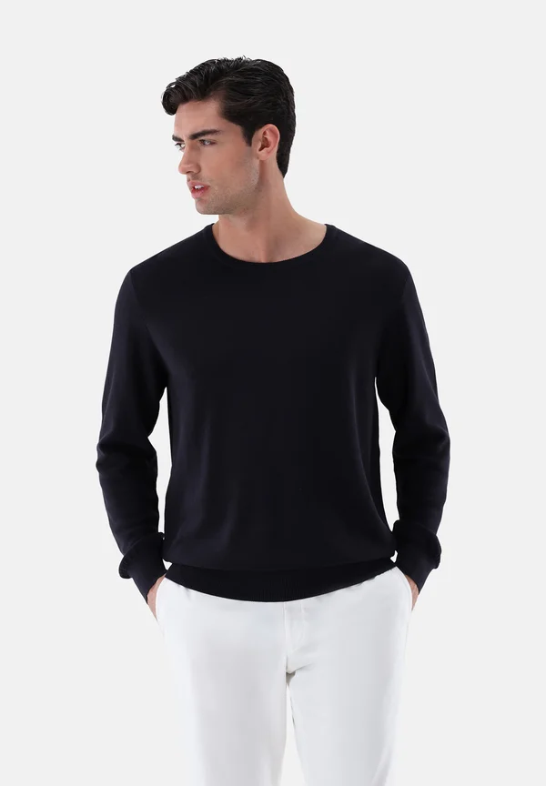 Strickpullover - dark blue