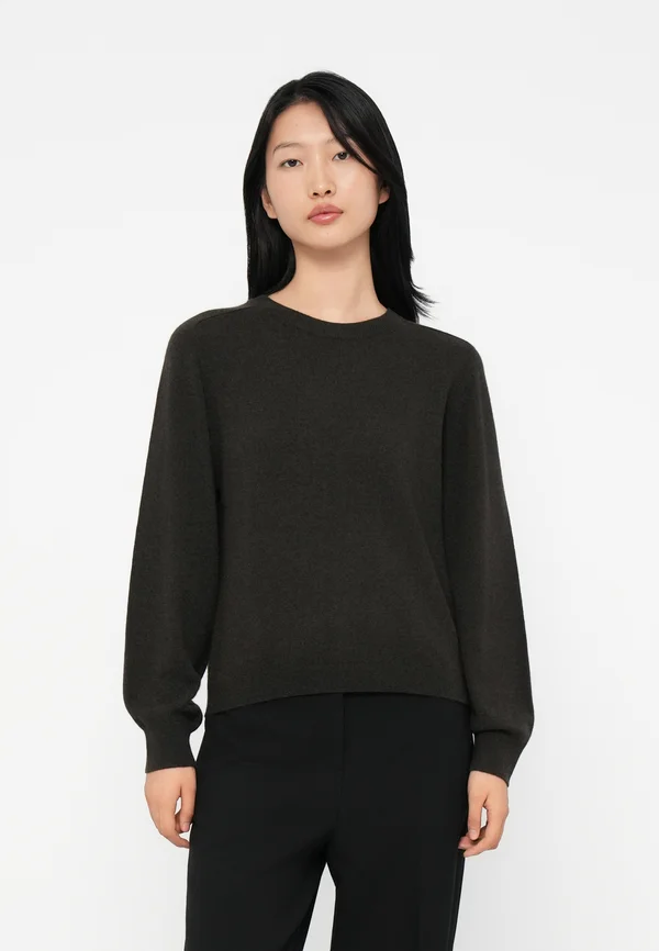 Strickpullover - dark brown