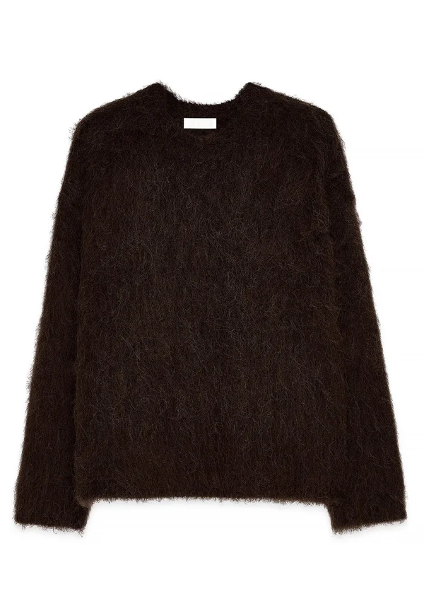 Strickpullover - dark brown