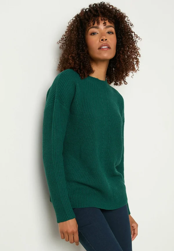 Strickpullover - dark green