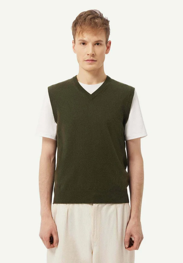Strickpullover - dark green