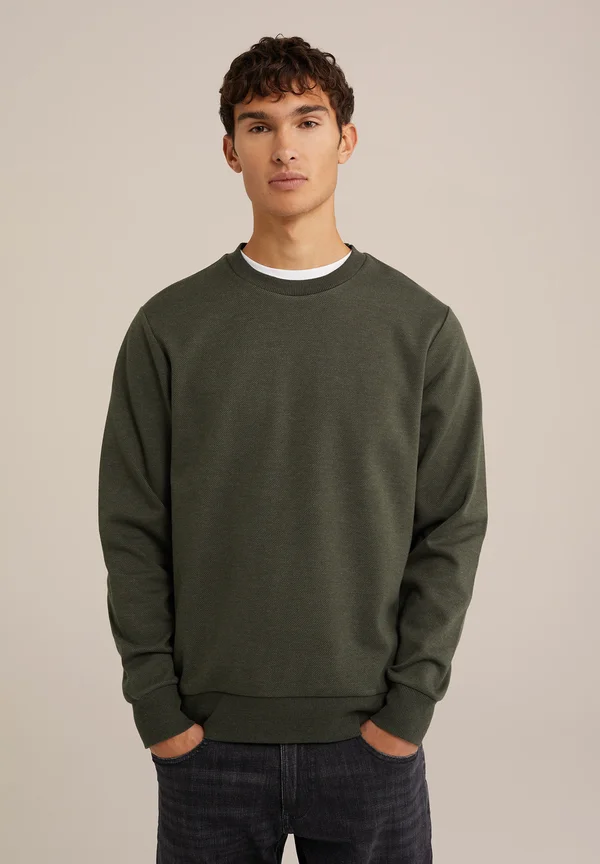 Strickpullover - dark green