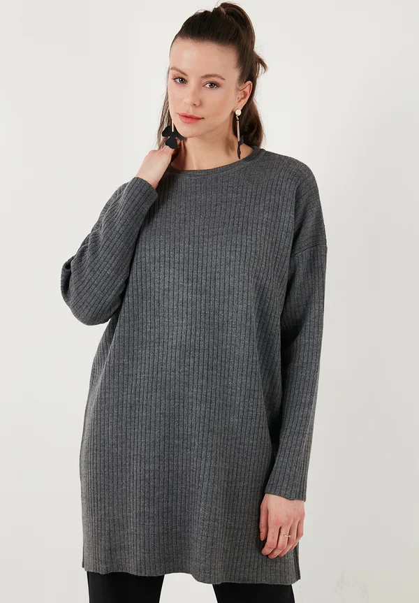 Strickpullover - dark grey