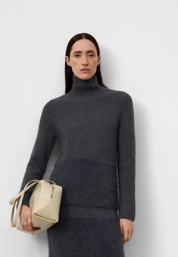 Strickpullover - dark grey