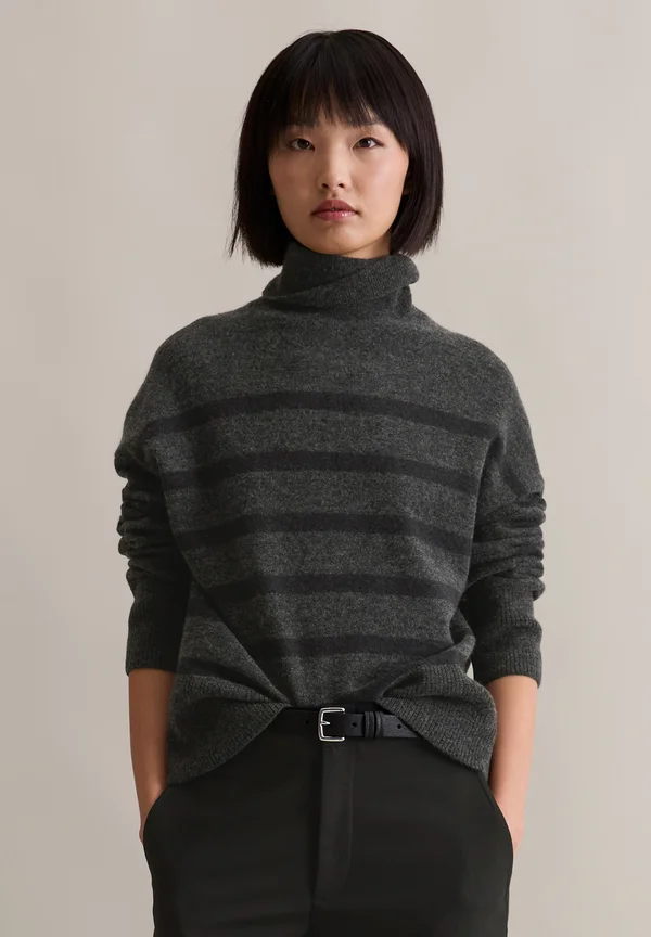 Strickpullover - dark grey