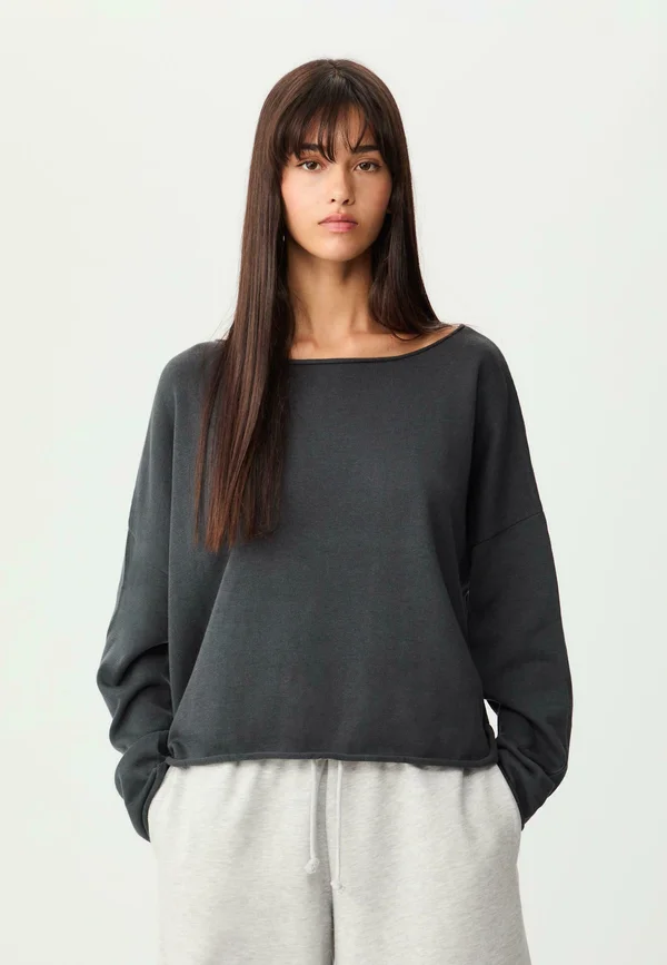 Strickpullover - dark grey