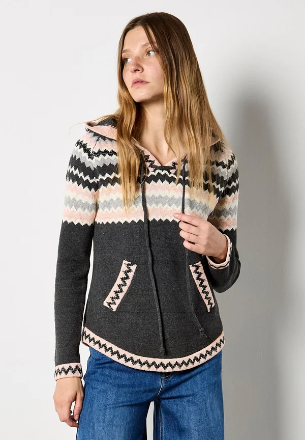 Strickpullover - dark grey