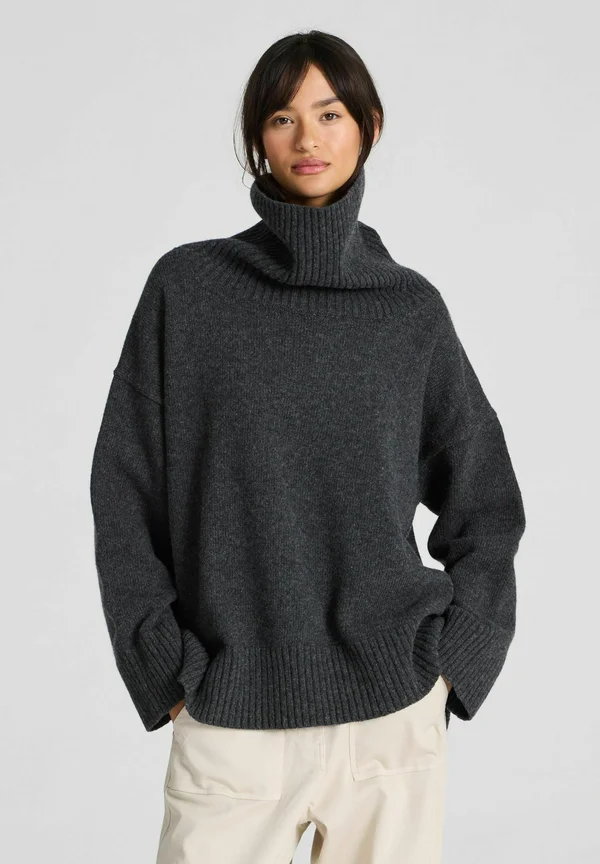 Strickpullover - dark grey