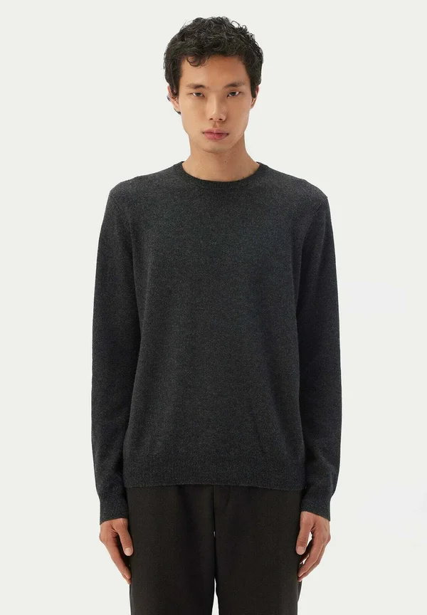 Strickpullover - dark grey