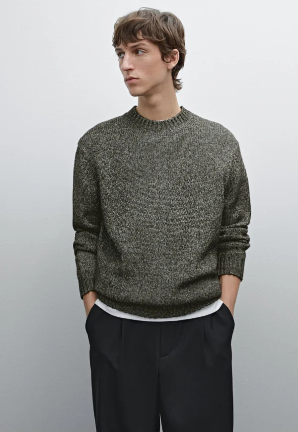 Strickpullover - dark grey