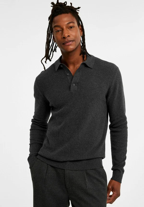 Strickpullover - dark grey
