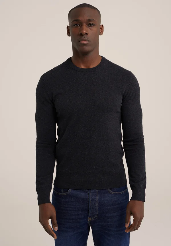 Strickpullover - dark grey