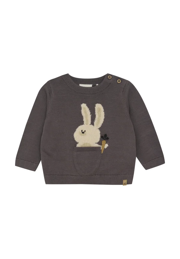 Strickpullover - dark gull grey