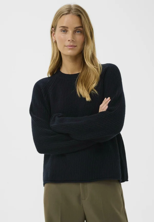 Strickpullover - dark navy