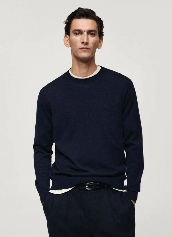 Strickpullover - dark navy