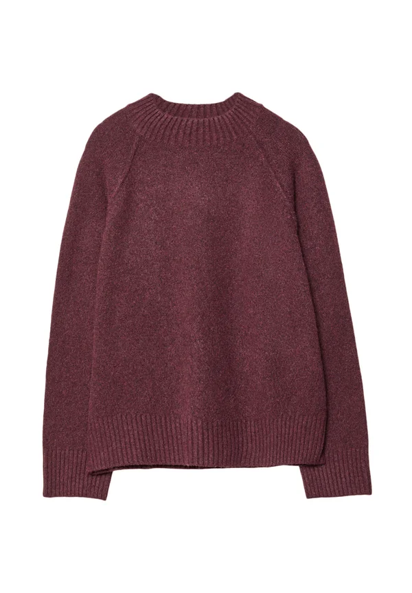 Strickpullover - dark red