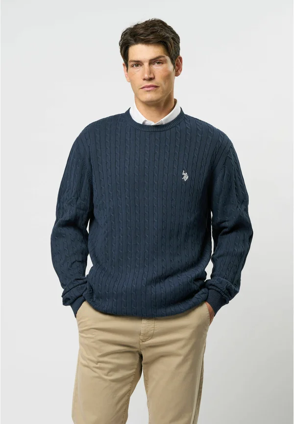 Strickpullover - dark sapphire