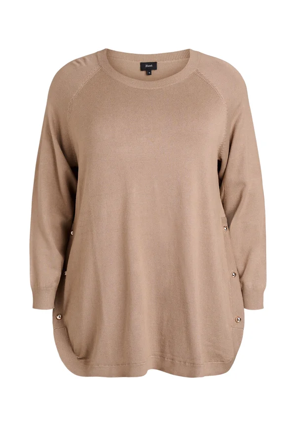 Strickpullover - desert taupe