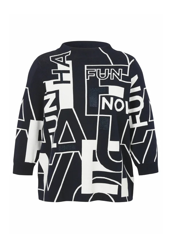 Strickpullover - dunkelblau