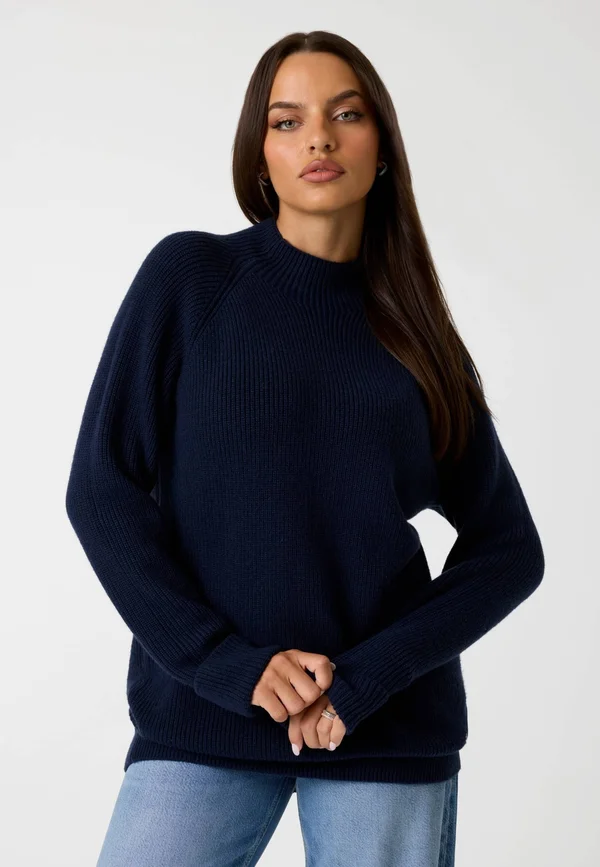 Strickpullover - dunkelblau