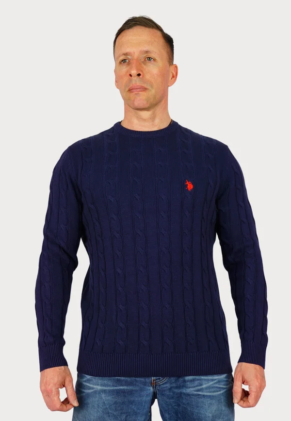 Strickpullover - dunkelblau