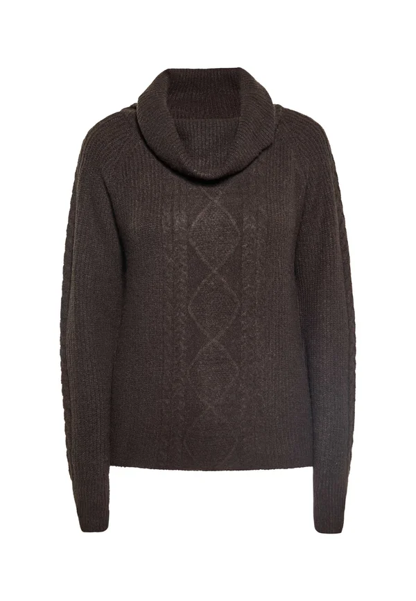 Strickpullover - dunkelbraun