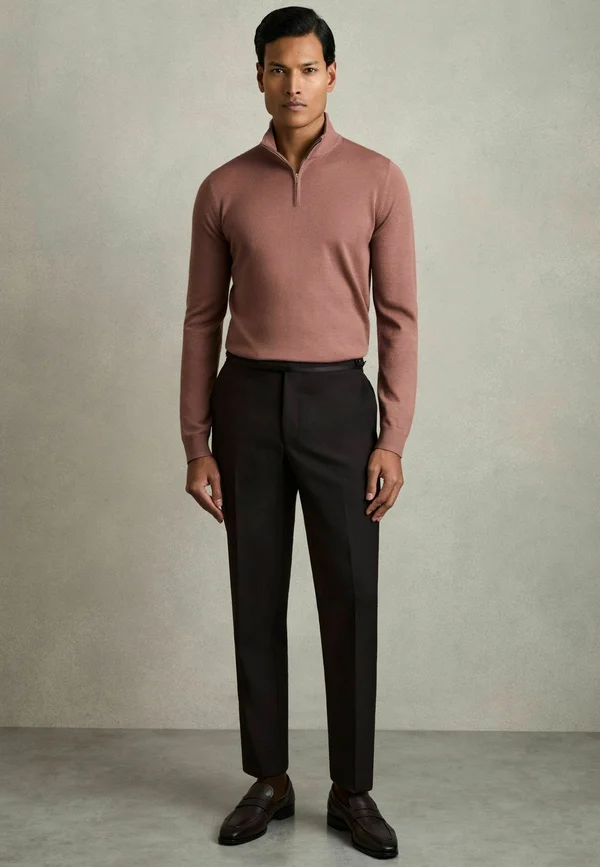 Strickpullover - dusty blush pink